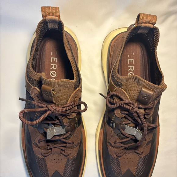 Cole Haan Men's 5.Zerogrand Work Sneaker Brown - Picture 5 of 7